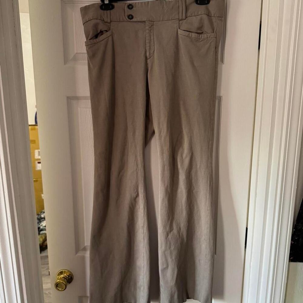 Banana Republic light grey/light tan stretch pants- Size Women's 12